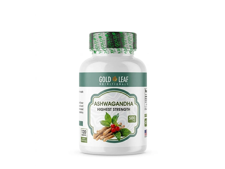 Ashwagandha Gold Leaf Nutritionals Cápsulas