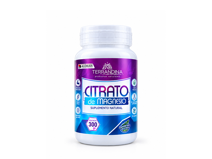 Citrato de Magnesio Terrandina (300gr)