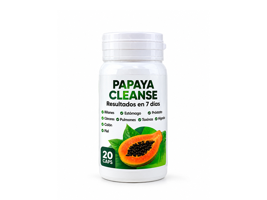 Papaya Cleanse Suplemento Depurativo (20 cápsulas)