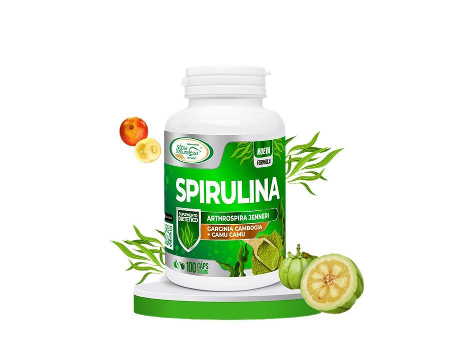 Sabia Naturaleza Spirulina (100 cápsulas)