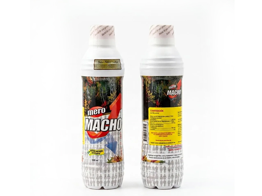 Mero Macho Jarabe Energizante (550 ml)