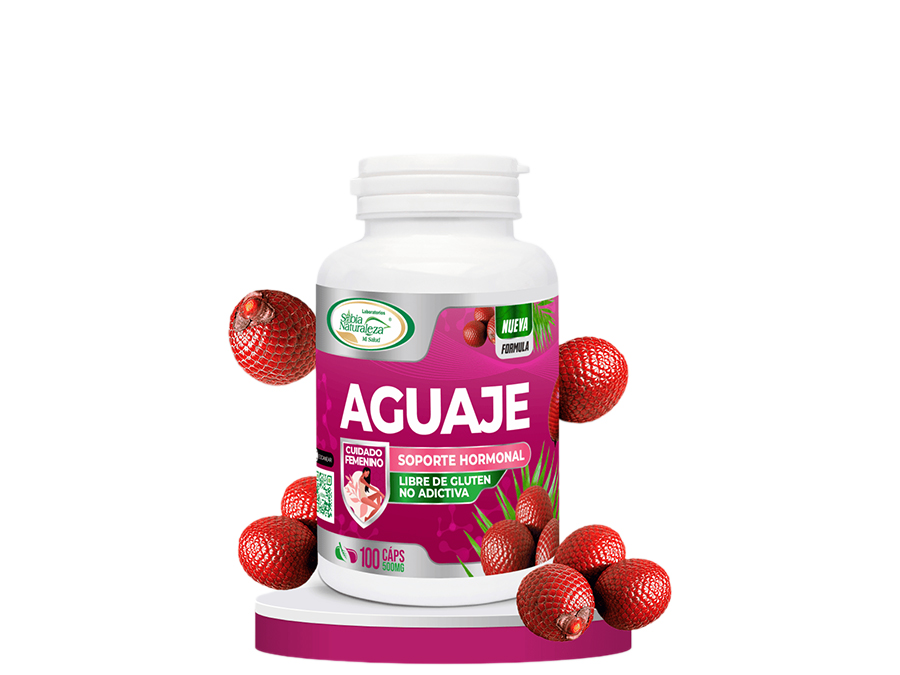 Aguaje en cápsulas Soporte Hormonal