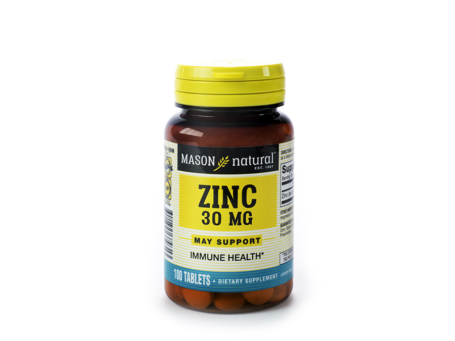 Zinc 30 MG suplemento en cápsulas (100 tabletas)