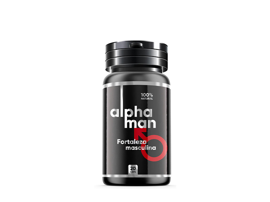 Alphaman Fortaleza Masculina Cápsulas