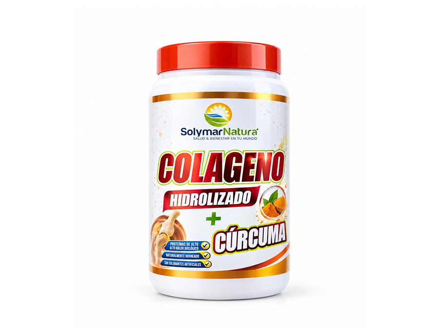 Solymar Natura Colágeno Hidrolizado + Cúrcuma